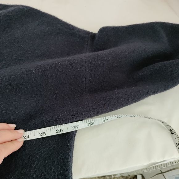 Ann Taylor Colorblock Sweater - Navy, Gray, Pink, Olive - Picture 7 of 8